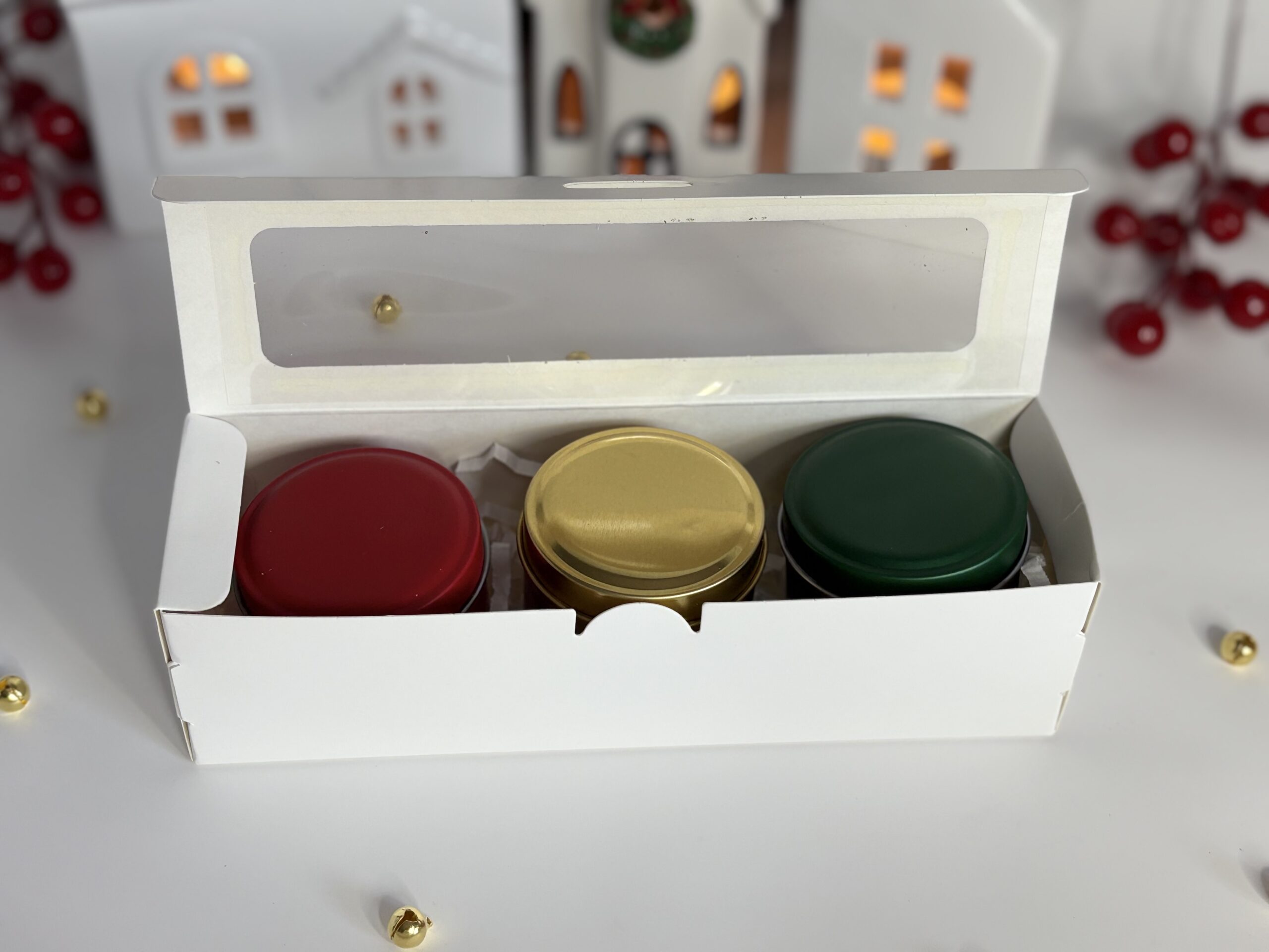 ŚWIĄTECZNY ZESTAW 3 ŚWIEC - obrazek 2