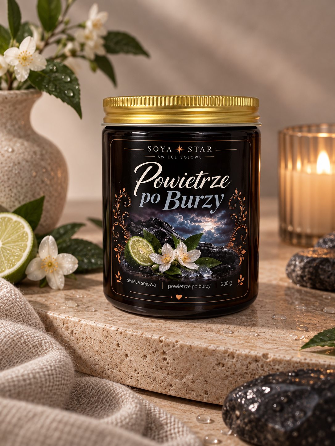 Świeca sojowa zapachowa - obrazek 2